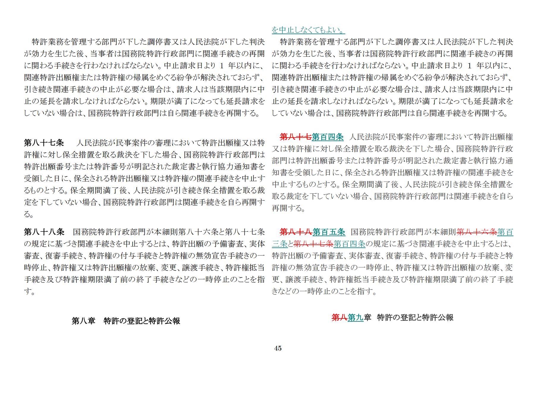 中華人民共和國専利法実施細則（新舊対照表） (2024.1)_44.jpg